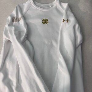 NWOT Notre Dame Under Armour Sweatshirt